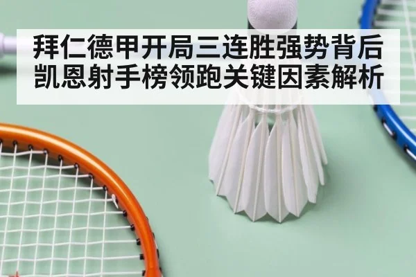 拜仁德甲开局三连胜强势背后 凯恩射手榜领跑关键因素解析